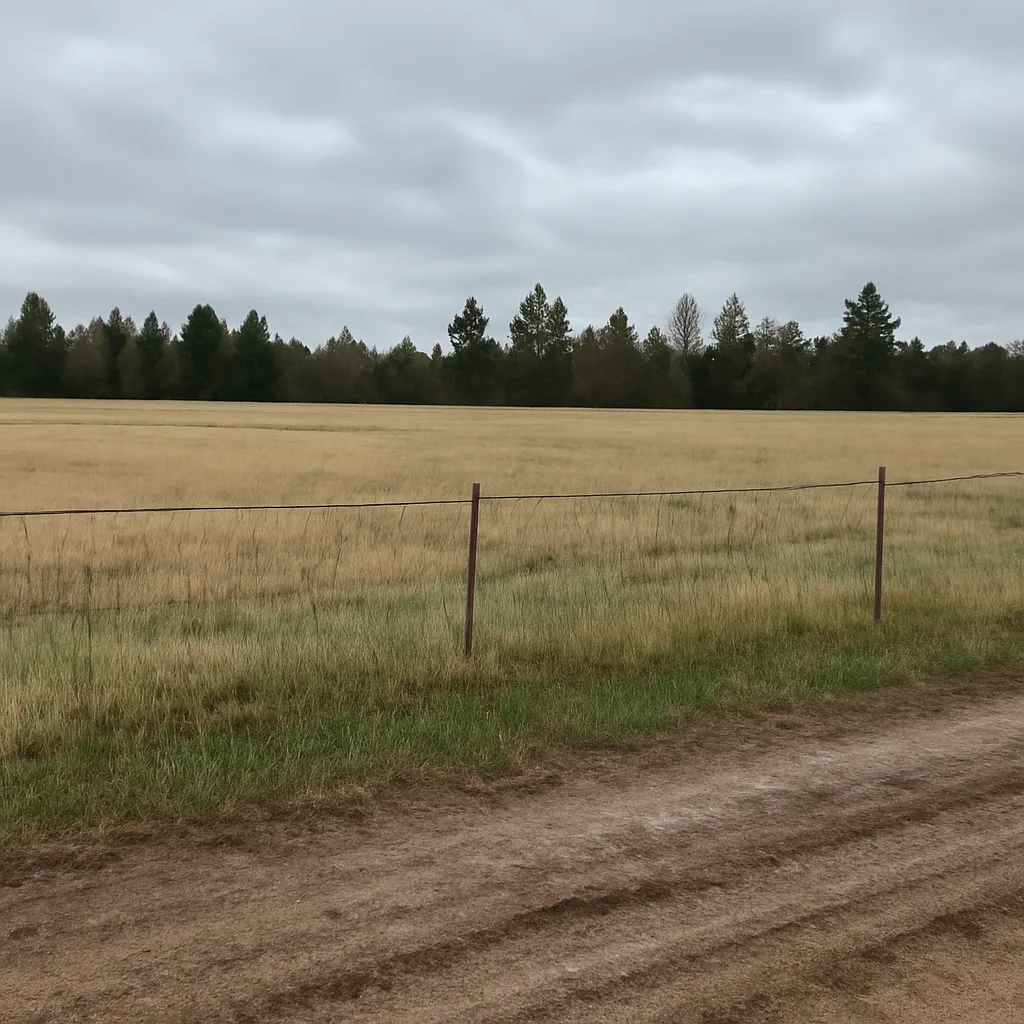 Rural acreage with open grassland and conifer forest in Cedar City, Utah