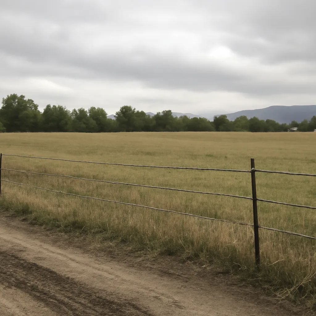 Rural acreage with open grassland and conifer forest in Ogden, Utah