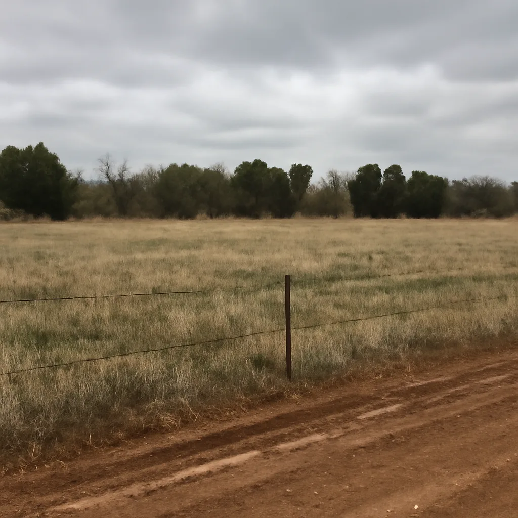 Rural acreage with open grassland and conifer forest in St. George, Utah