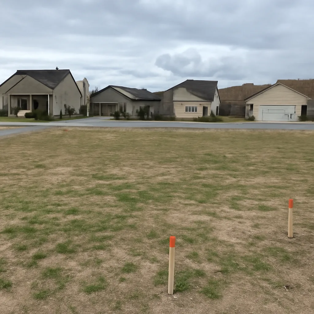 Cleared vacant residential lot for sale in Brigham City, Utah