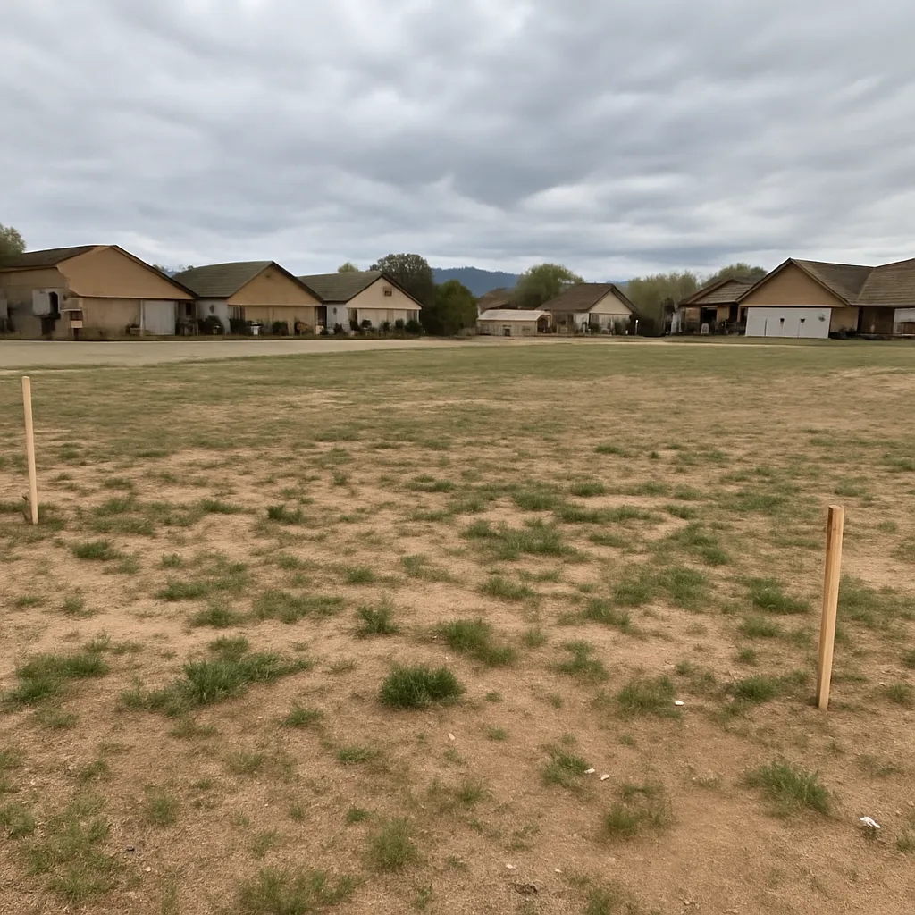 Cleared vacant residential lot for sale in Cedar City, Utah