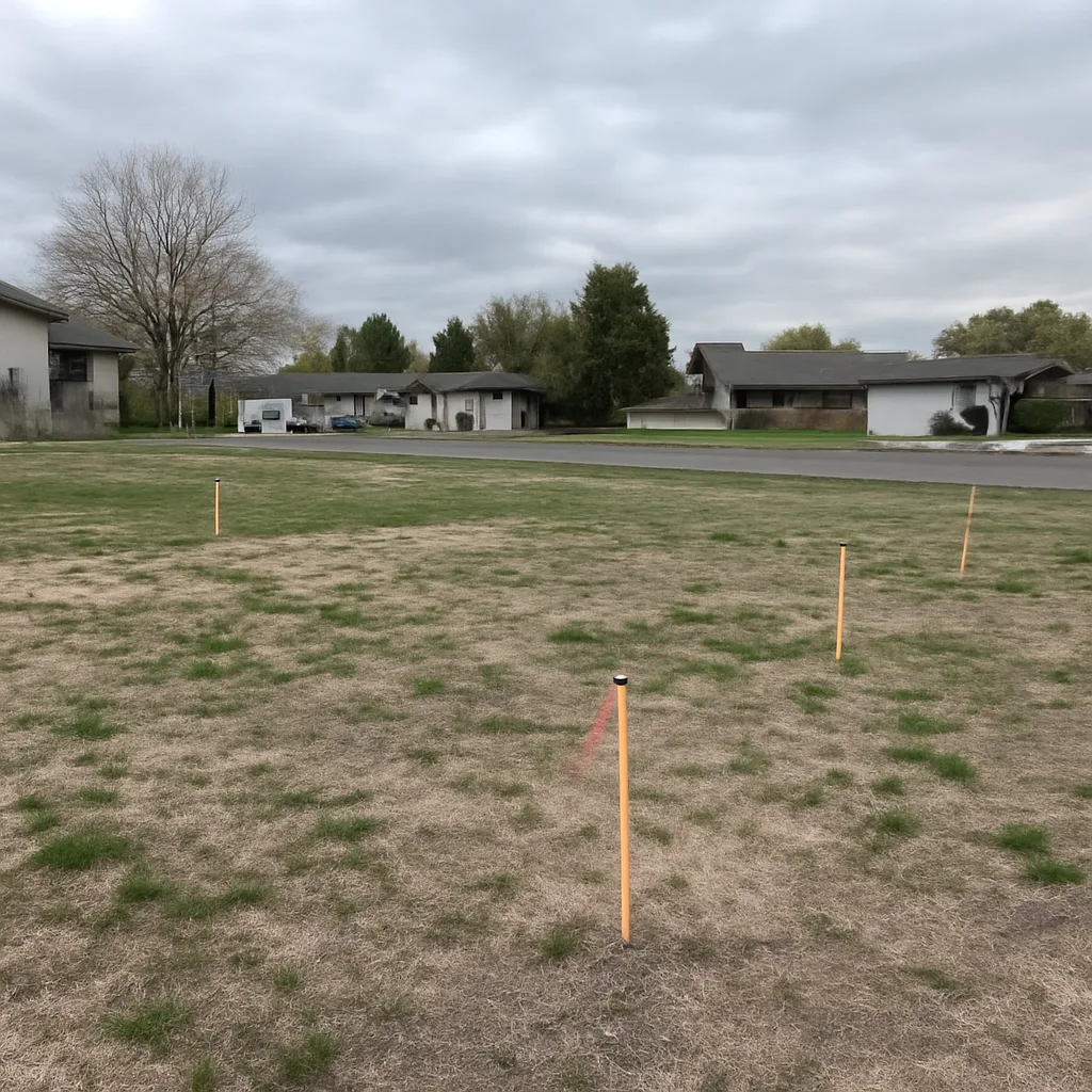 Cleared vacant residential lot for sale in Provo, Utah